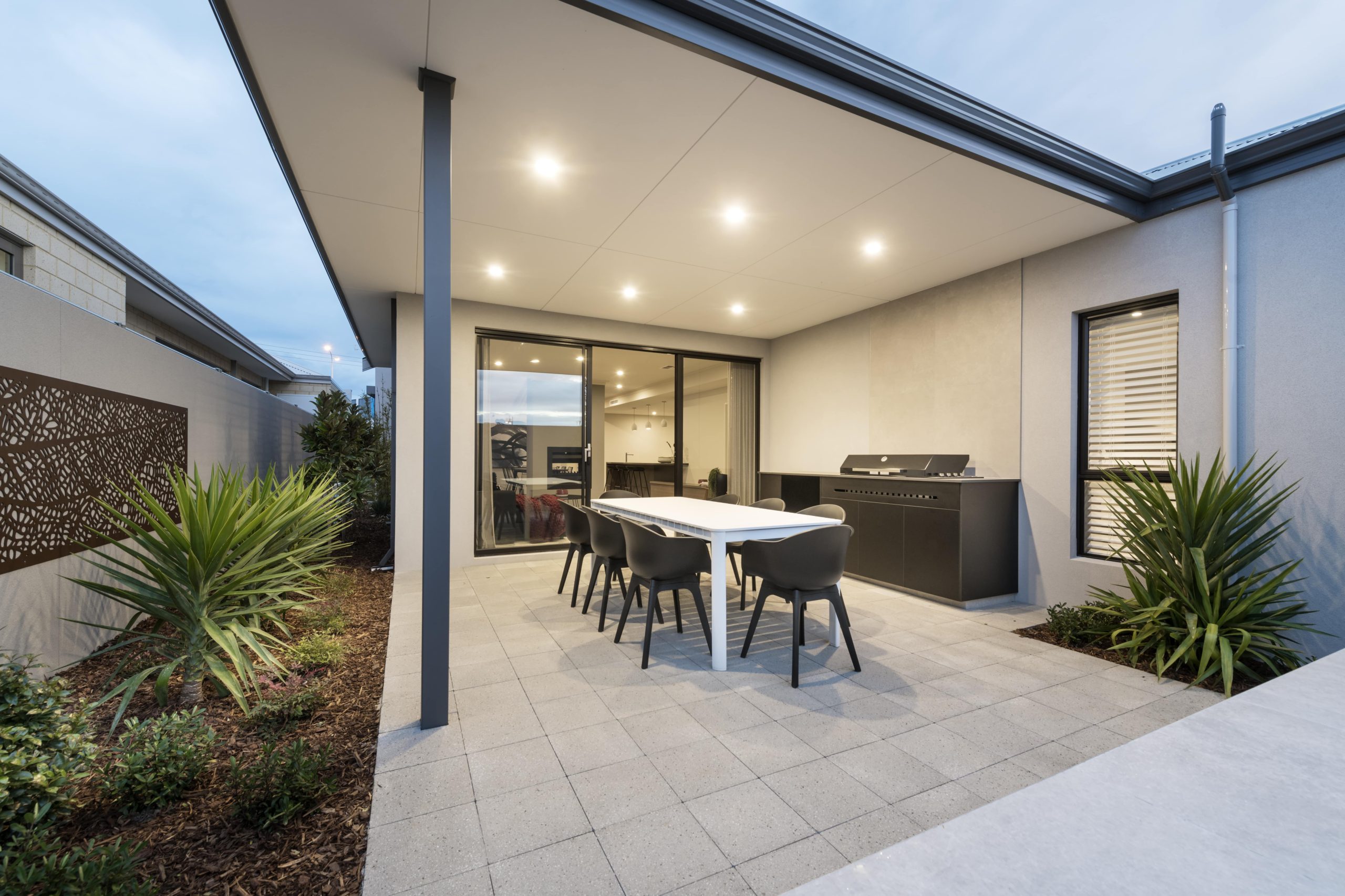 Perth two storey home design alfresco